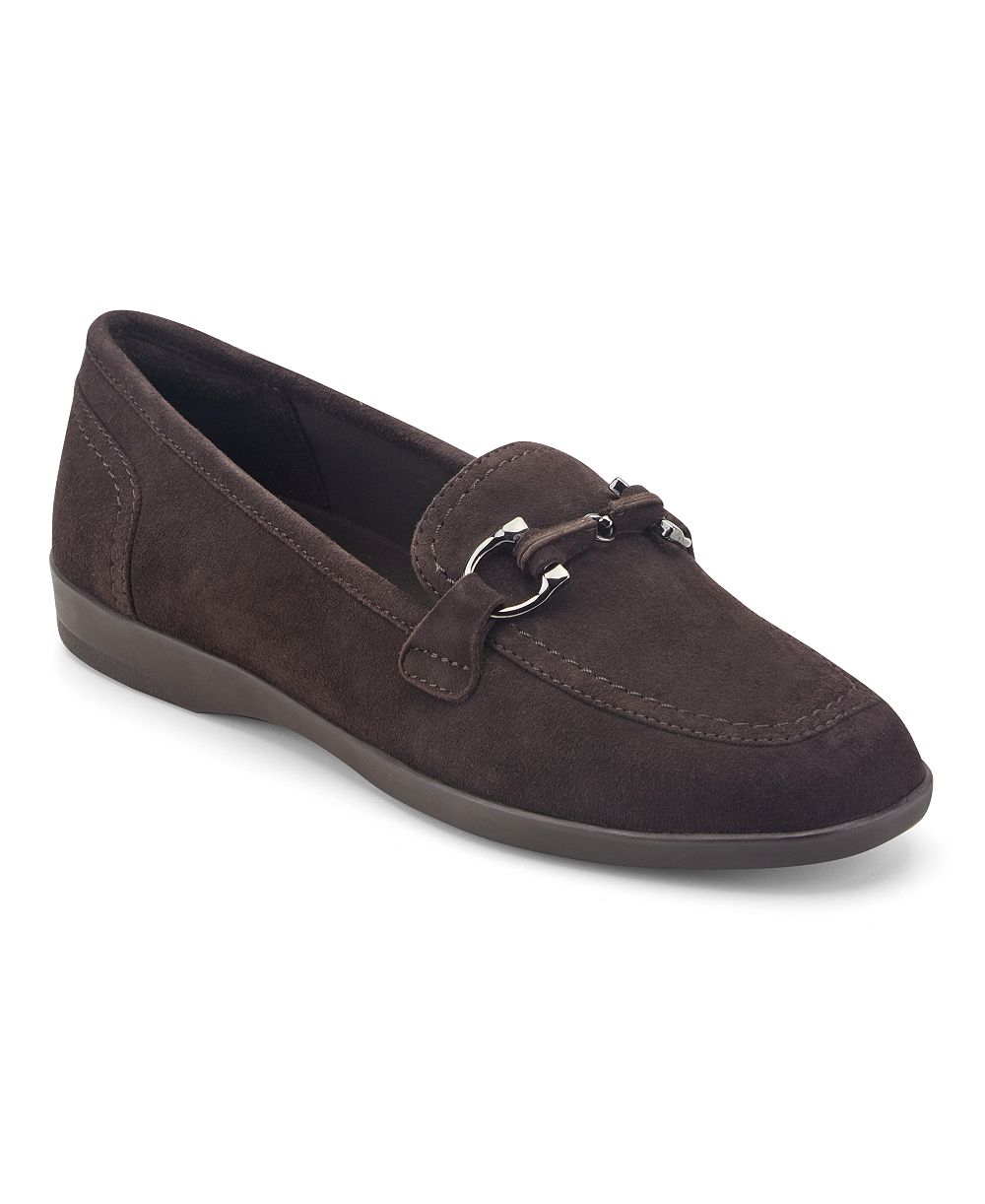 Easy Spirit Women's Davilla Suede Moc-Toe Loafers