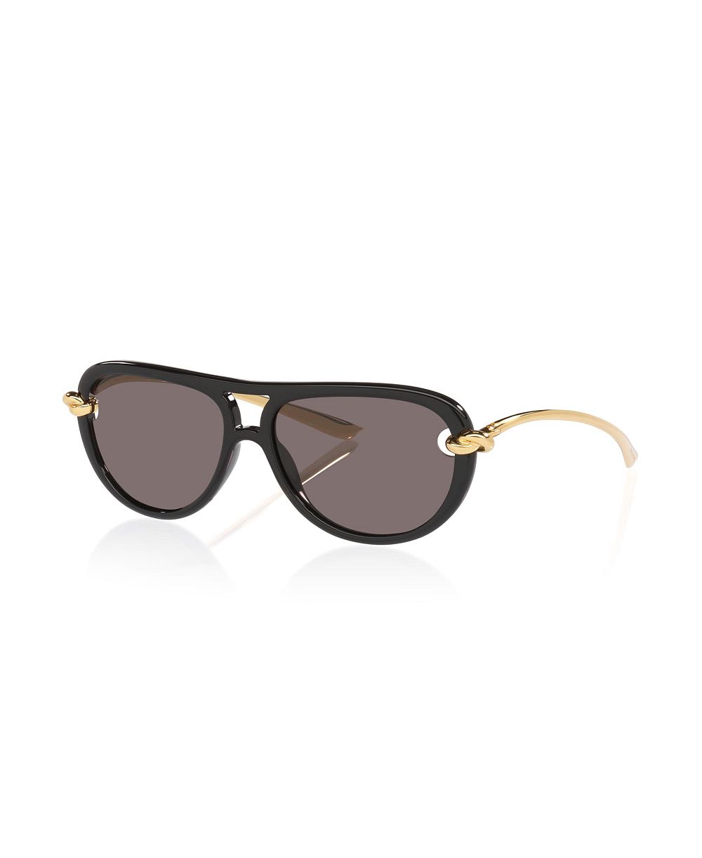 Bottega Veneta Women's Aviator Knot Sunglasses BV1418S