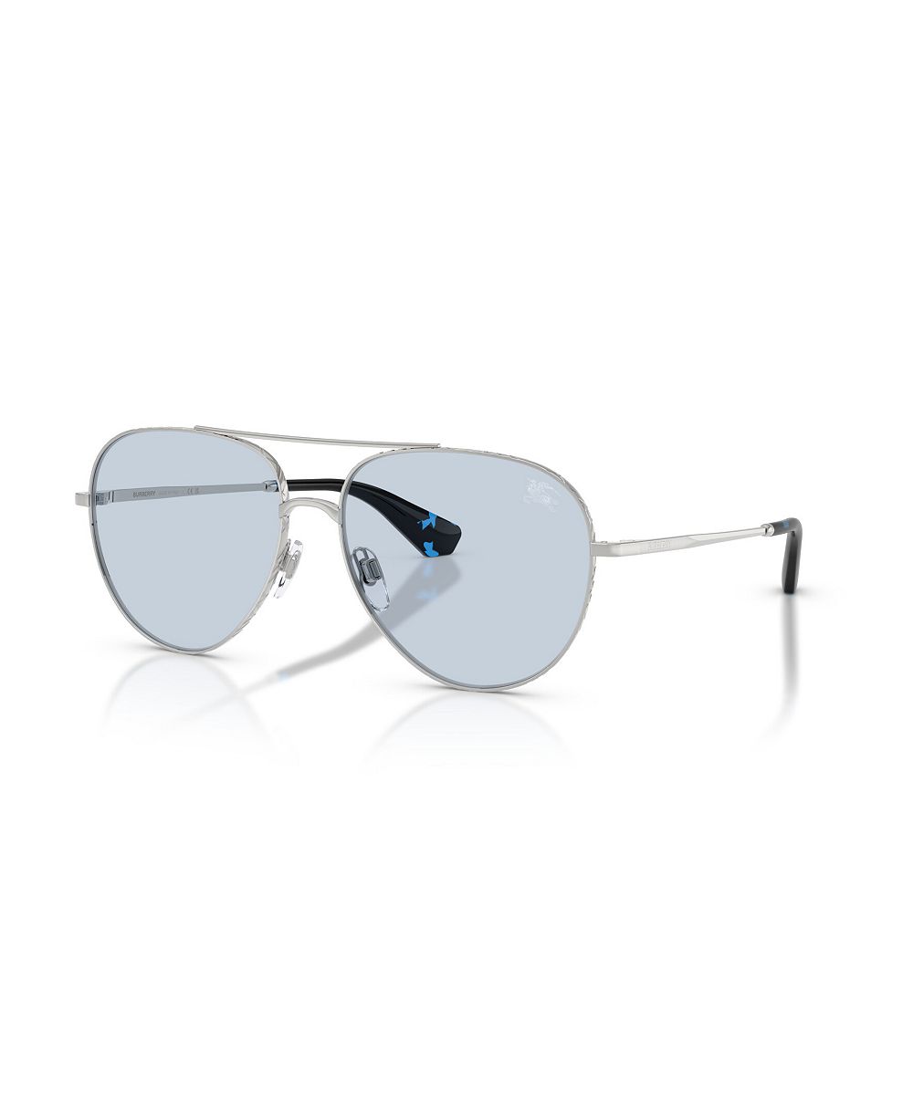 Burberry Aviator Metal Sunglasses BE3172