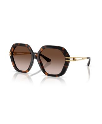 Dolce & Gabbana женские увеличенные геометрические солнцезащитные очки DG6210