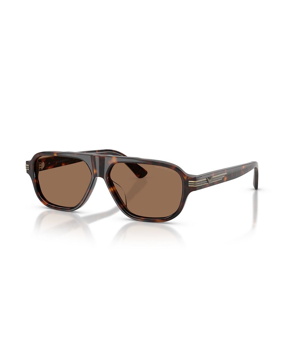 Emporio Armani солнцезащитные очки авиатор EA4285U