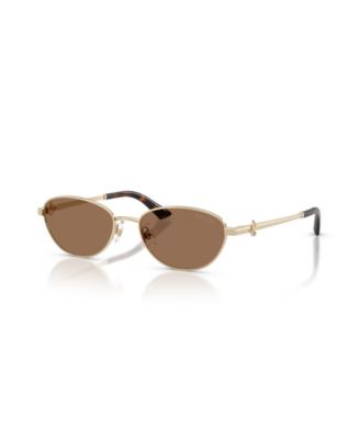 Jimmy Choo женские стальные солнцезащитные очки овальной формы JC4032BD