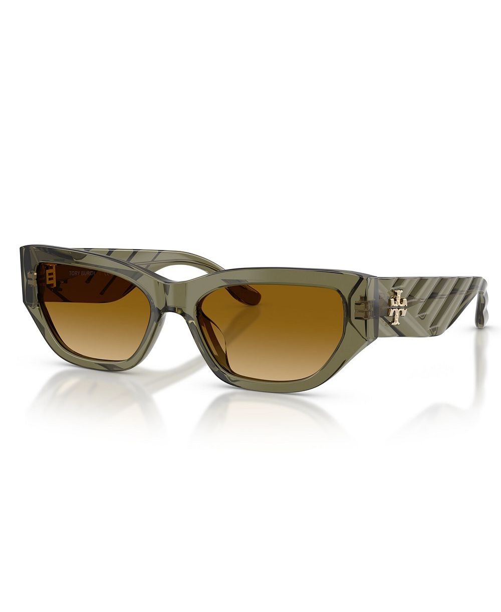 Tory Burch Women's Cat Eye Gradient Sunglasses TY7240U