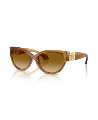 Женские солнцезащитные очки Versace Cat Eye Gradient VE4524U