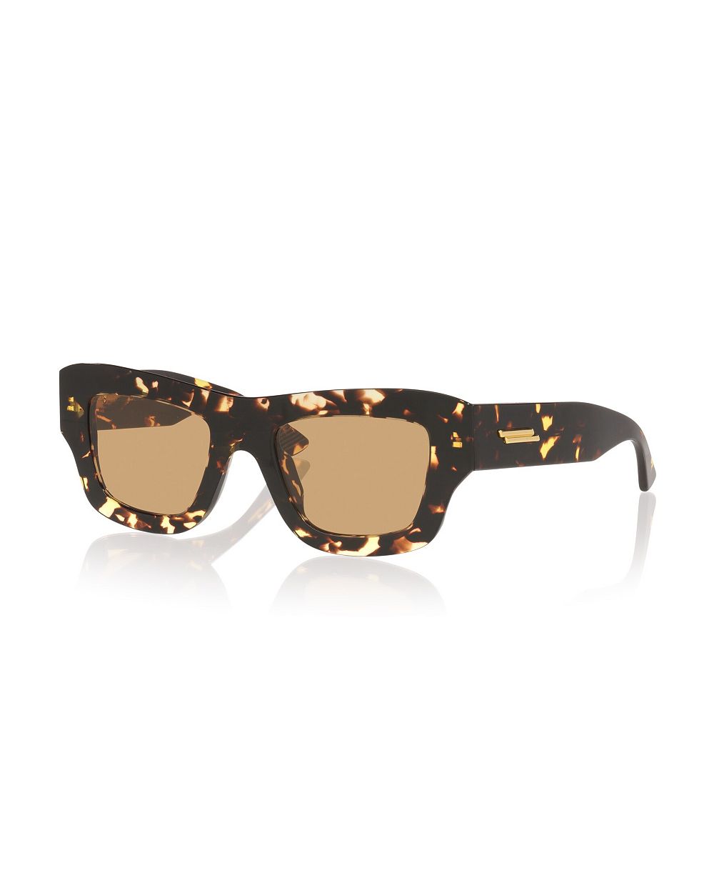 Bottega Veneta Women's Ultrathin Rectangle Sunglasses BV1357S