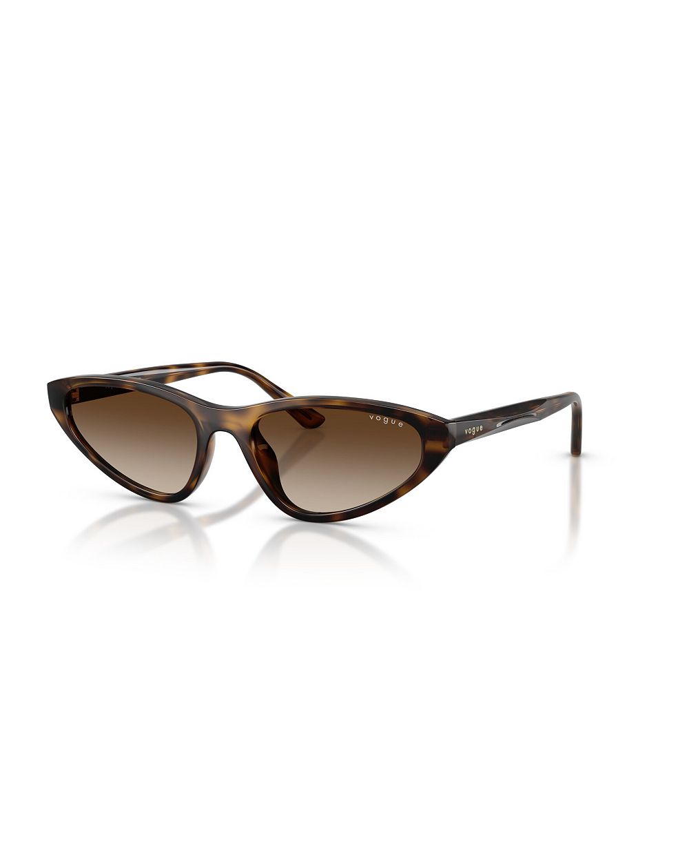 Vogue Eyewear Women's Cat Eye Tortoise Shell Gradient Sunglasses VO5726SU