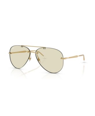 Унисекс солнцезащитные очки Ray-Ban Aviator с фотохромными линзами и металлической оправой RB3791