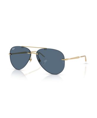 Ray-Ban Unisex Rimless Aviator Sunglasses RB3791