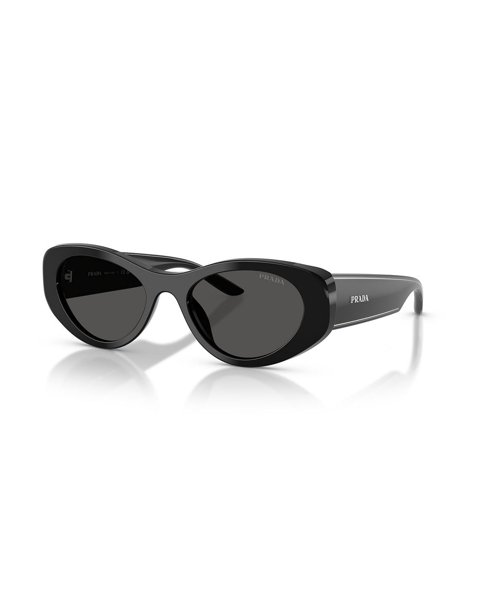 PRADA Women's Oval Sunglasses PR D23SU