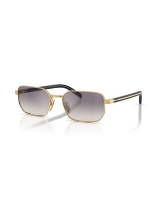 PRADA Women's Metal Rectangle Sunglasses PR D62S