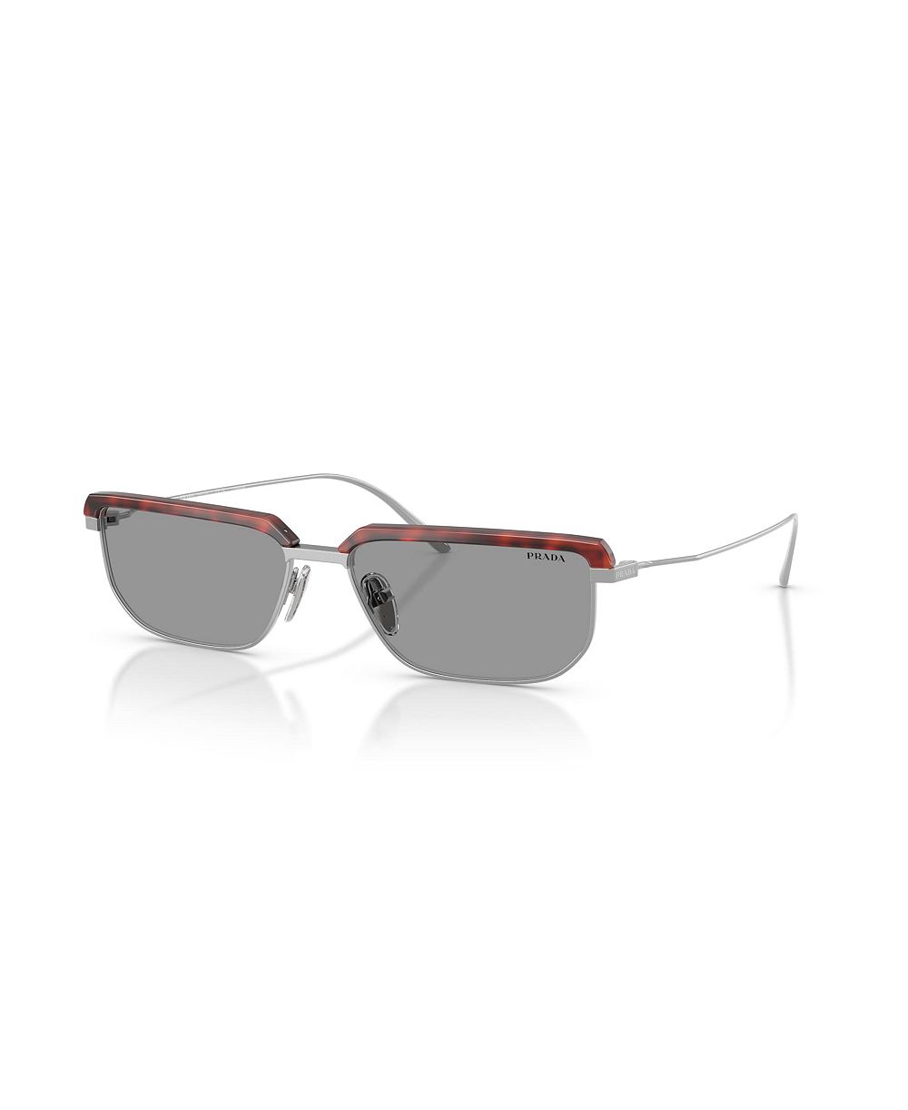 PRADA Polarized Geometric Sunglasses PR D64S