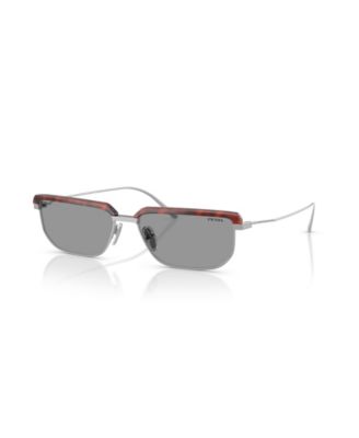 Поляризованные геометрические солнцезащитные очки PRADA PR D64S