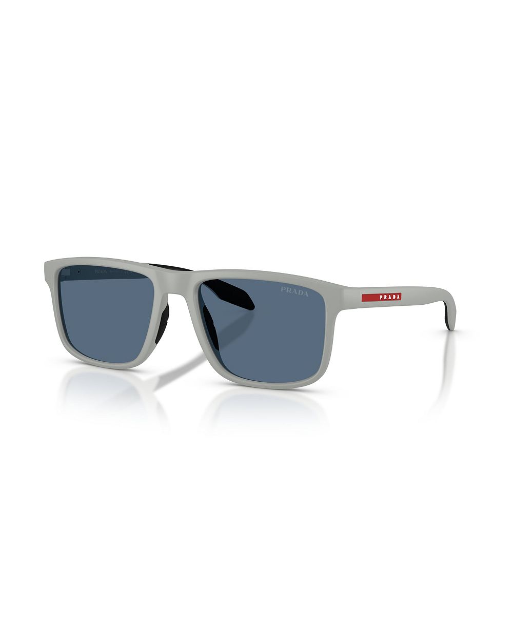 PRADA LINEA ROSSA мужские солнцезащитные очки прямоугольной формы PS C01S