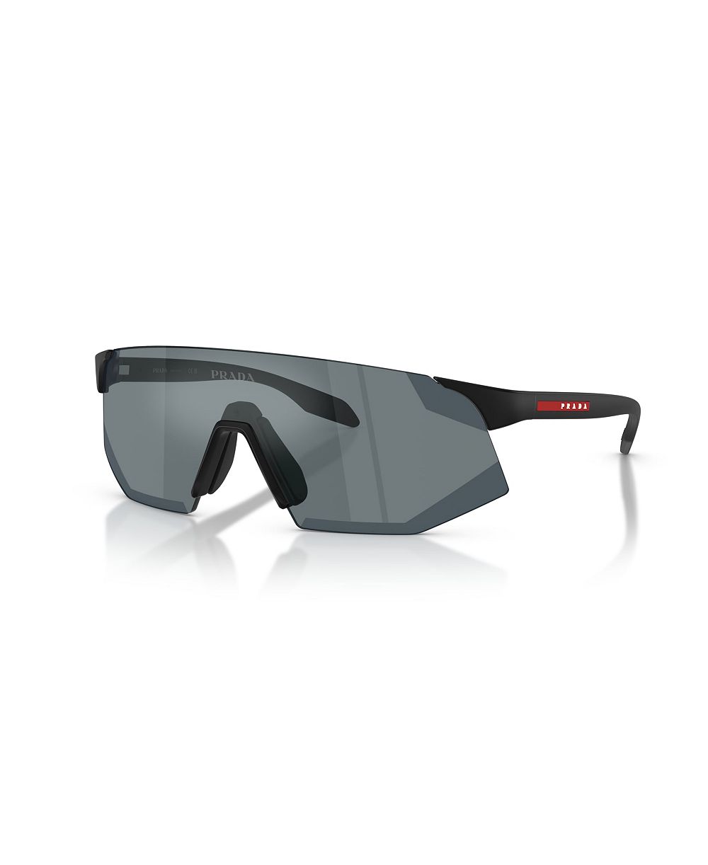 PRADA LINEA ROSSA мужские солнцезащитные очки Shield PS C03SU
