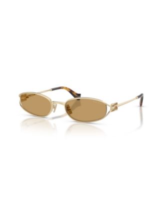 MIU MIU Women's Geometric Metal Sunglasses MU C51S