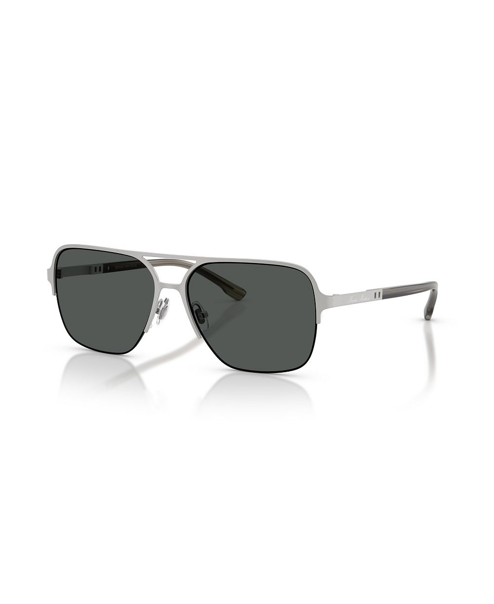 Brooks Brothers металлические солнцезащитные очки авиаторы BB4074