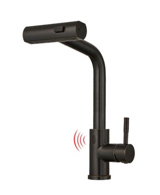 Touchless Pull-Down Kitchen Faucet, Single Handle Stainless Steel Faucet with 3 Water Modes and 360degree(s) Swivel Spout