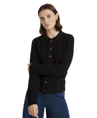 Finery London Women's Emlyn Collared Button-Down Cardigan