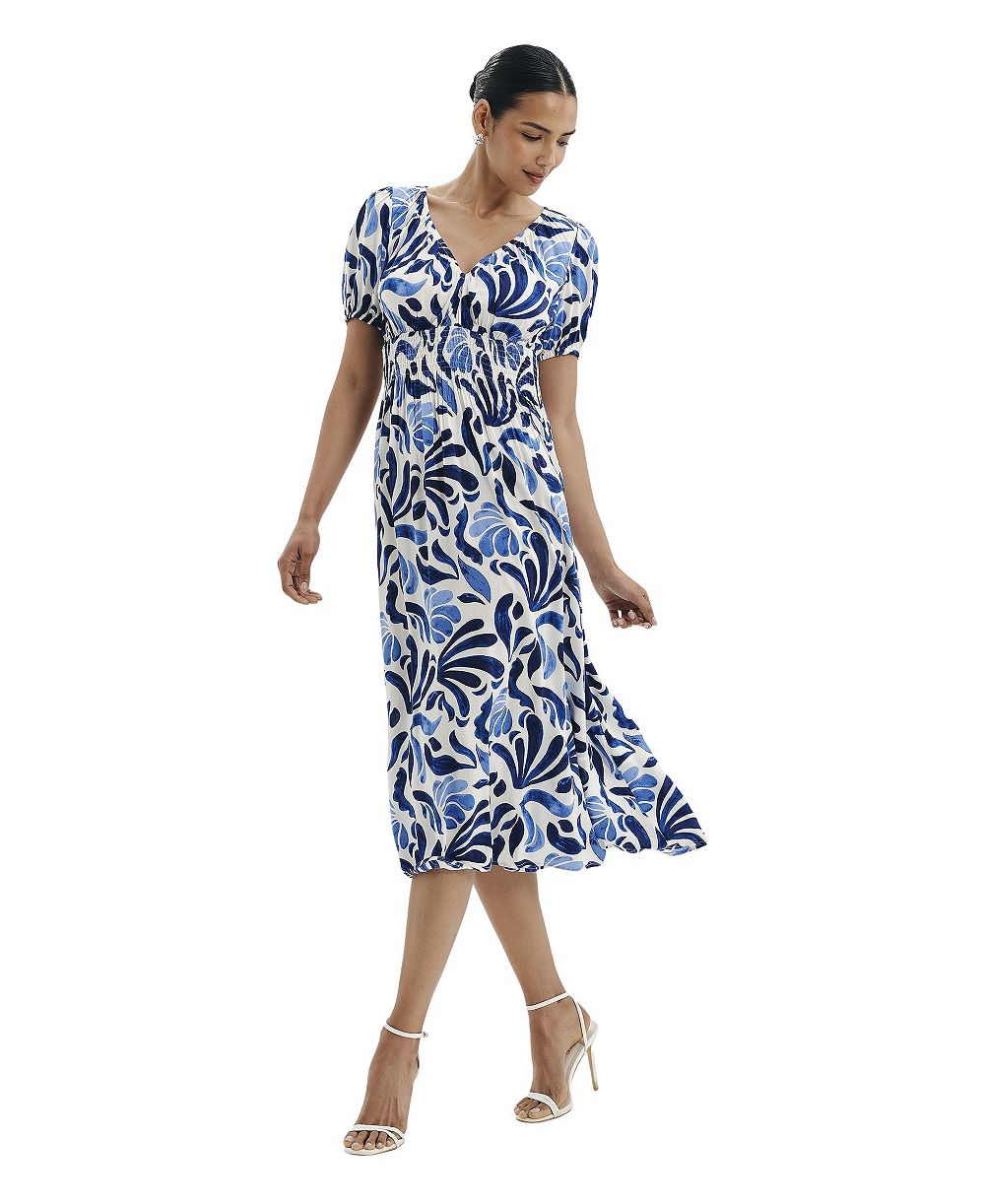 Женское миди-платье Finery London Dolly Floral-Print A-Line