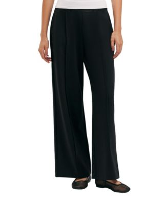 Finery London Women's Caryl Wide-Leg Ponte Jersey Trousers