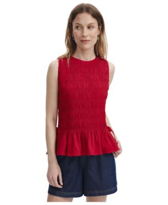 Finery London женская топа Malani с сборками и пеплумом