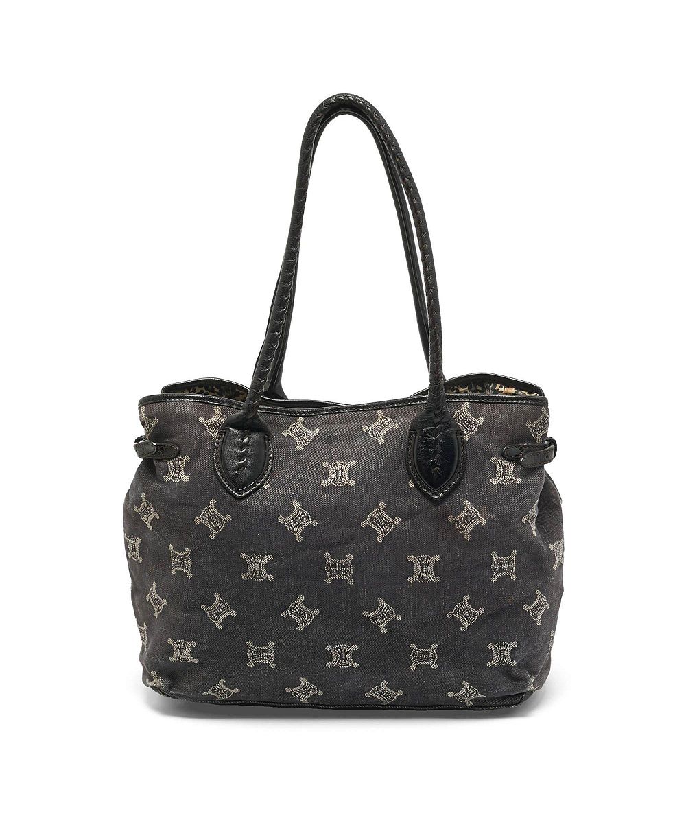 Pre-Owned Celine женская джинсовая сумка-тоут