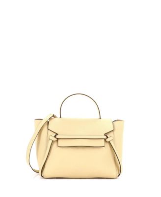 Pre-Owned Celine Mini Belt Bag Textured Leather