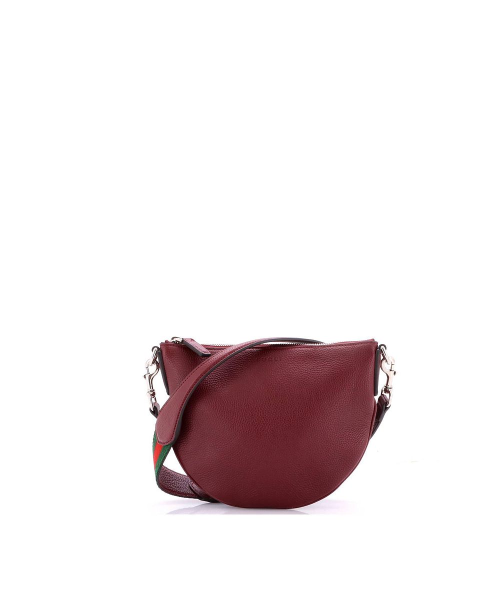 Pre-Owned Gucci Small B Crossbody Bag Leather