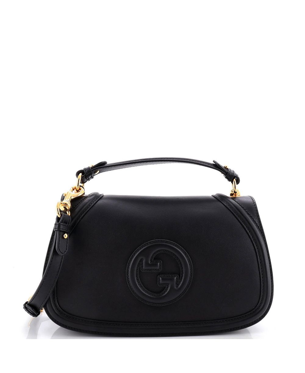 Сумка Gucci Large Blondie NM Top Handle из кожи (б/у)