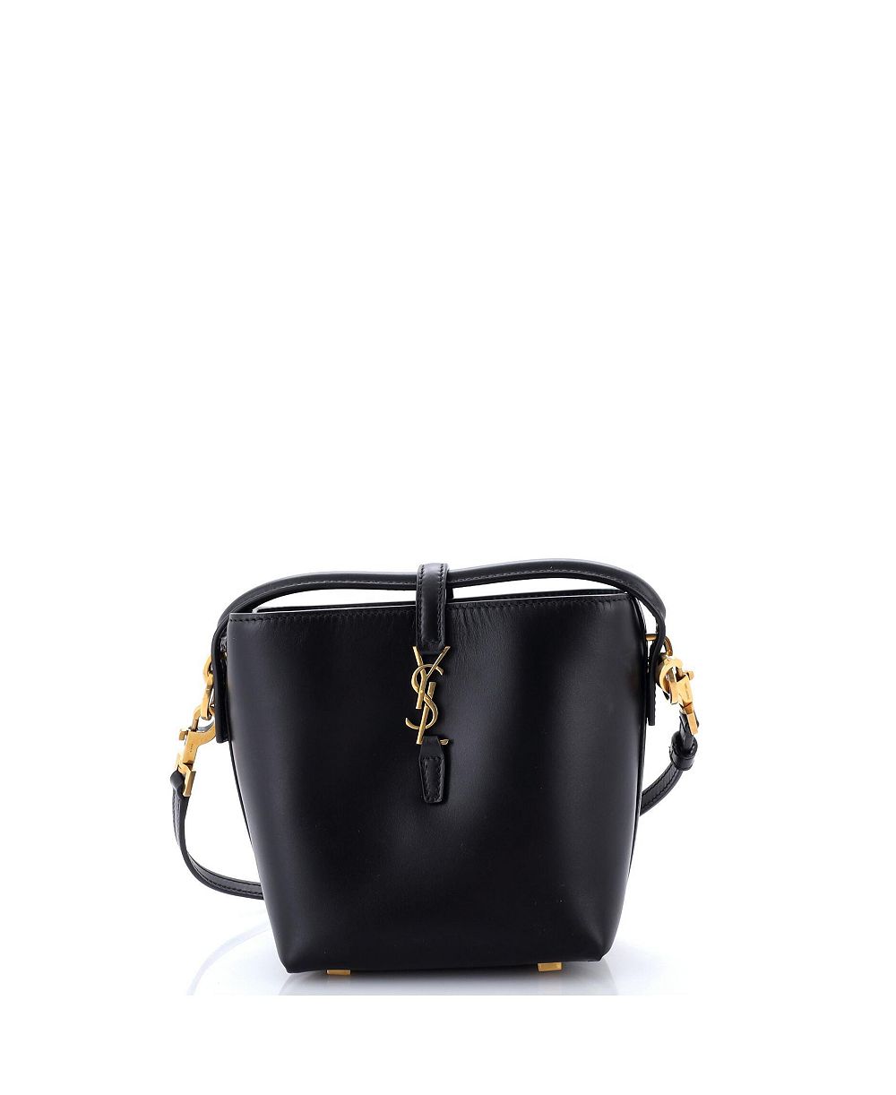 Pre-Owned Saint Laurent мини-сумка-ведро Le 37 из кожи