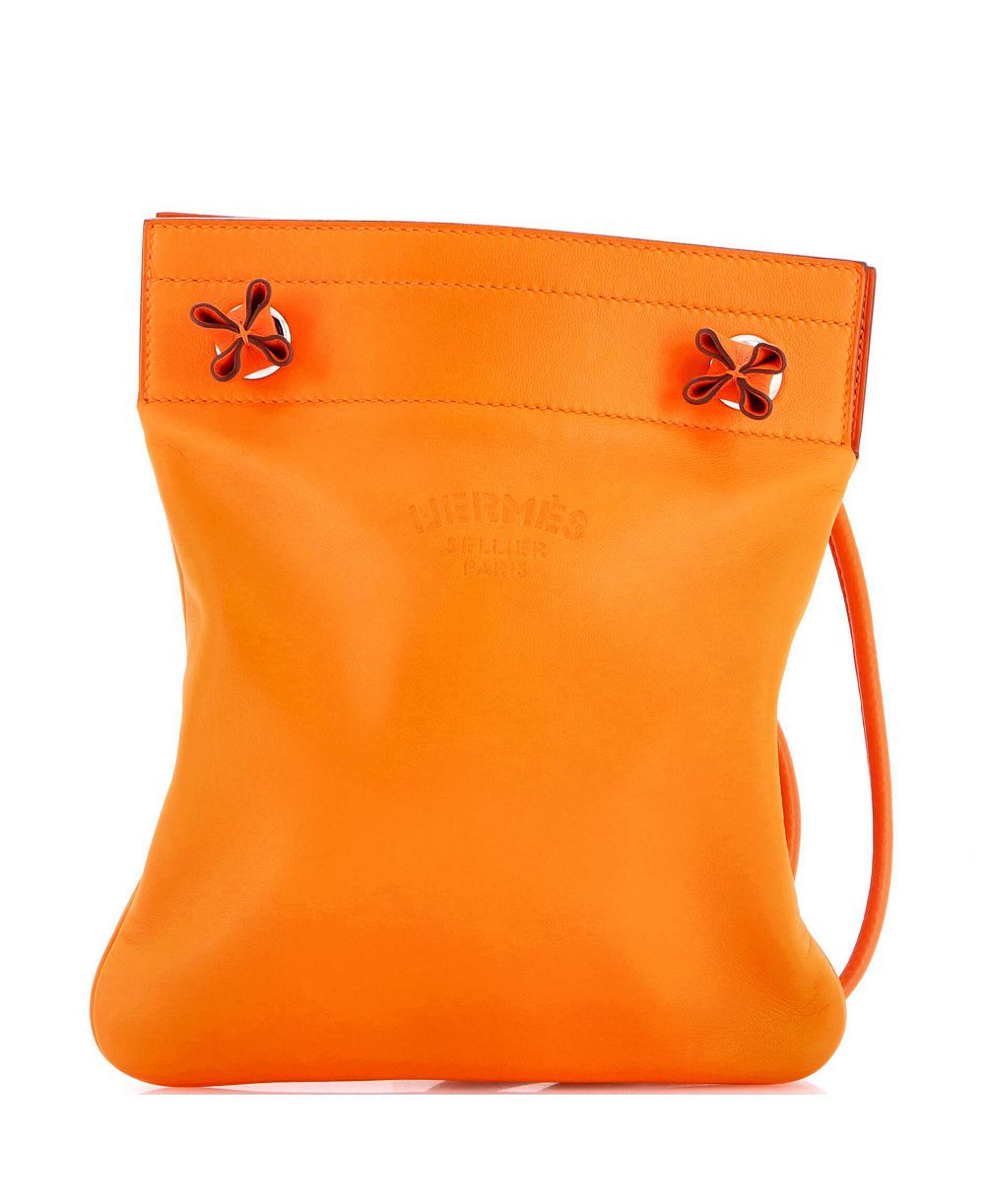 Pre-Owned Hermes Mini Aline Bag Milo Lambskin and Swift