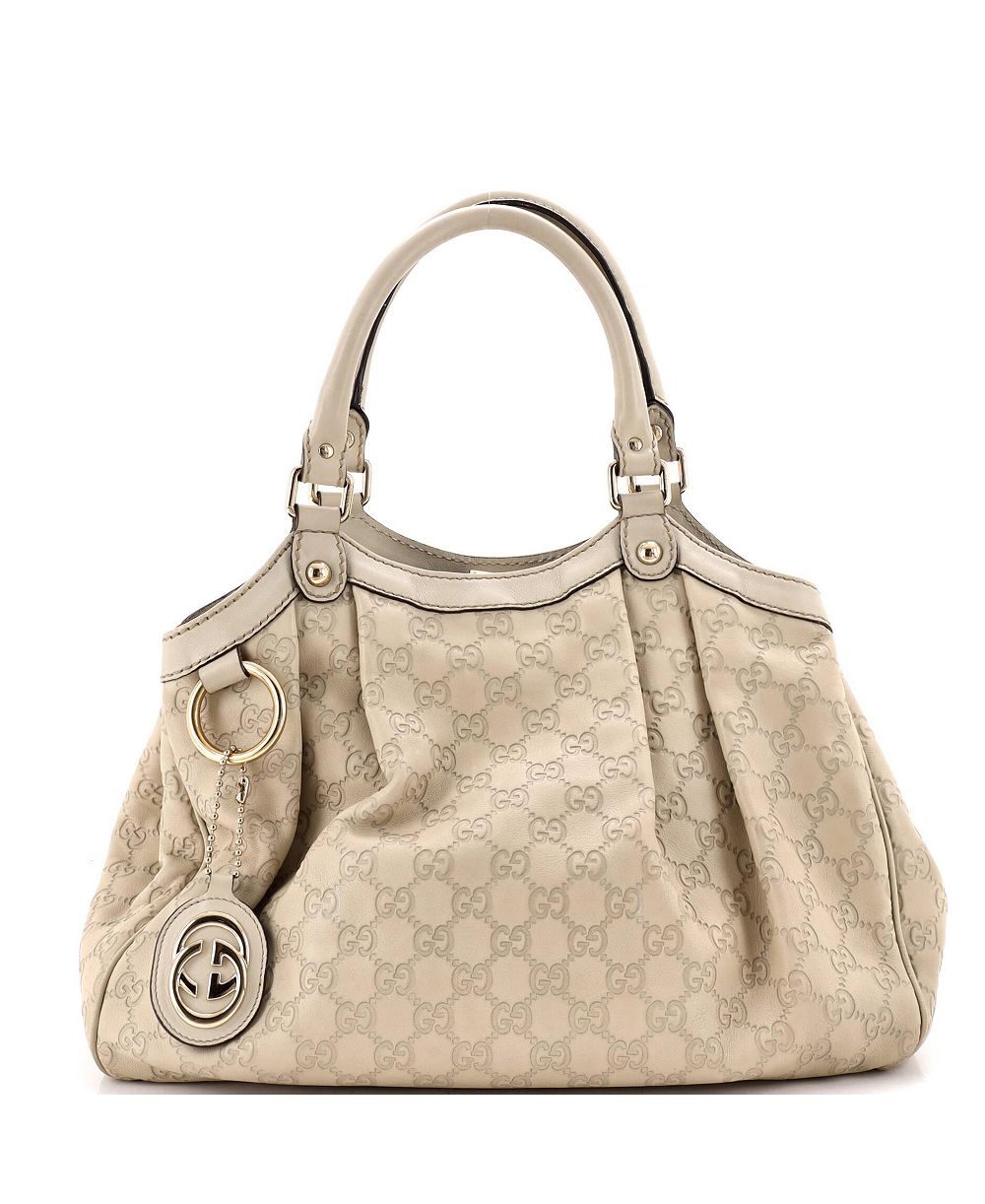 Pre-Owned Gucci Medium Sukey Tote Guccissima кожа