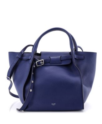 Pre-Owned Celine маленькая сумка Big Bag из зернистой телячьей кожи
