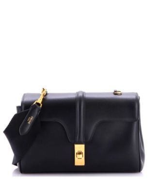 Сумка Pre-Owned Celine Teen Soft 16 из гладкой телячьей кожи