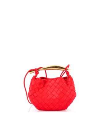 Б/у сумка Bottega Veneta Mini Sardine с верхней ручкой из кожи Intrecciato Nappa