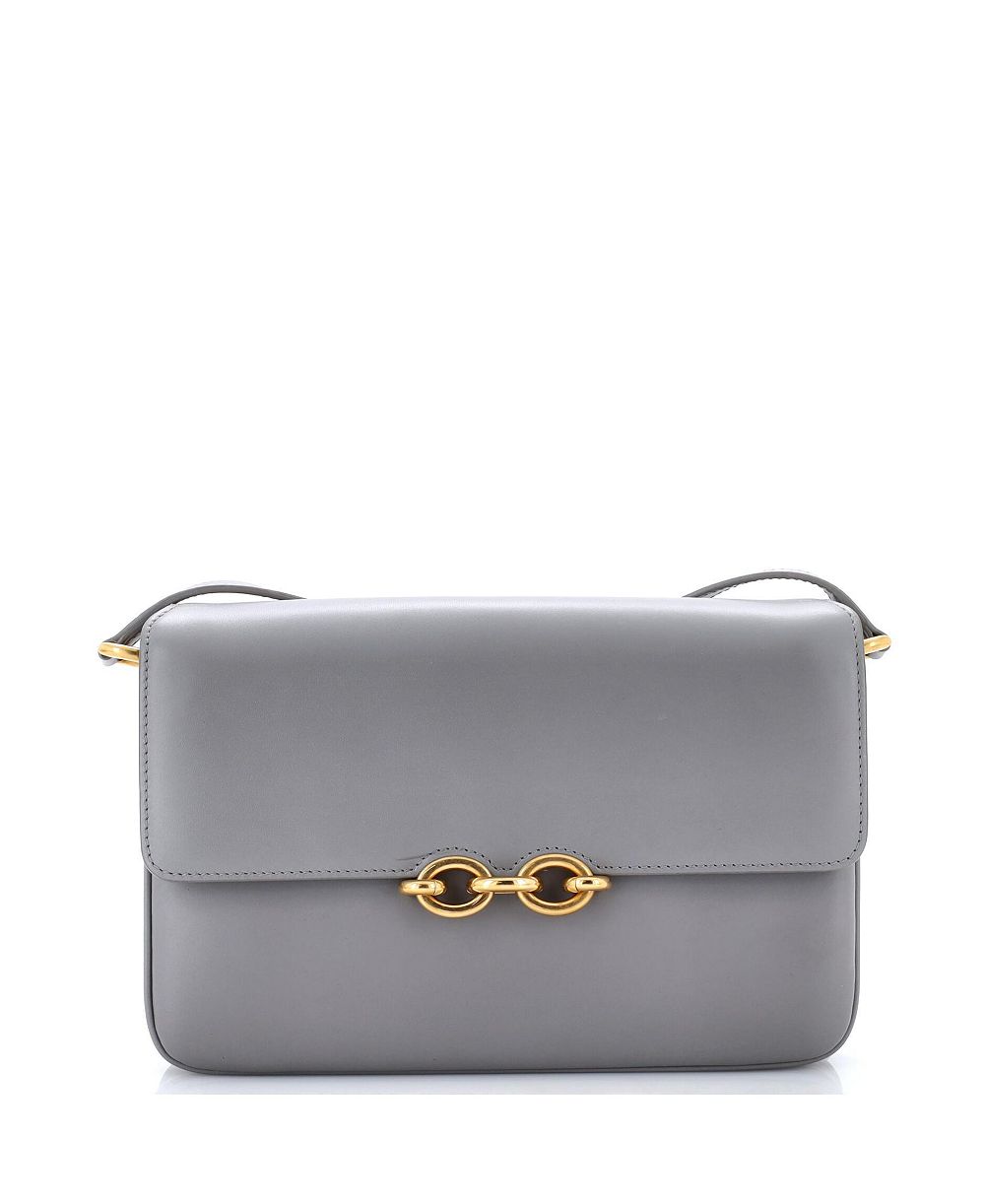 Pre-Owned Saint Laurent Medium Le Maillon Shoulder Bag Leather