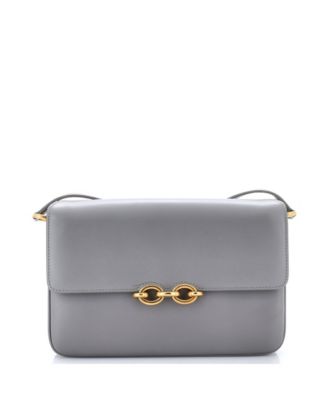 Pre-Owned Saint Laurent Medium Le Maillon Shoulder Bag Leather