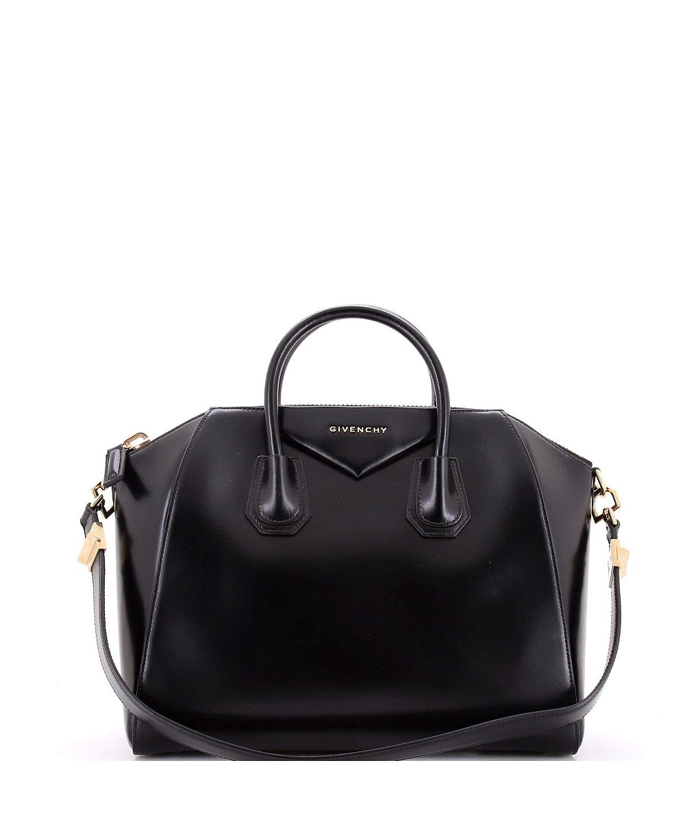 Pre-Owned Givenchy средняя сумка Antigona из лакированной кожи
