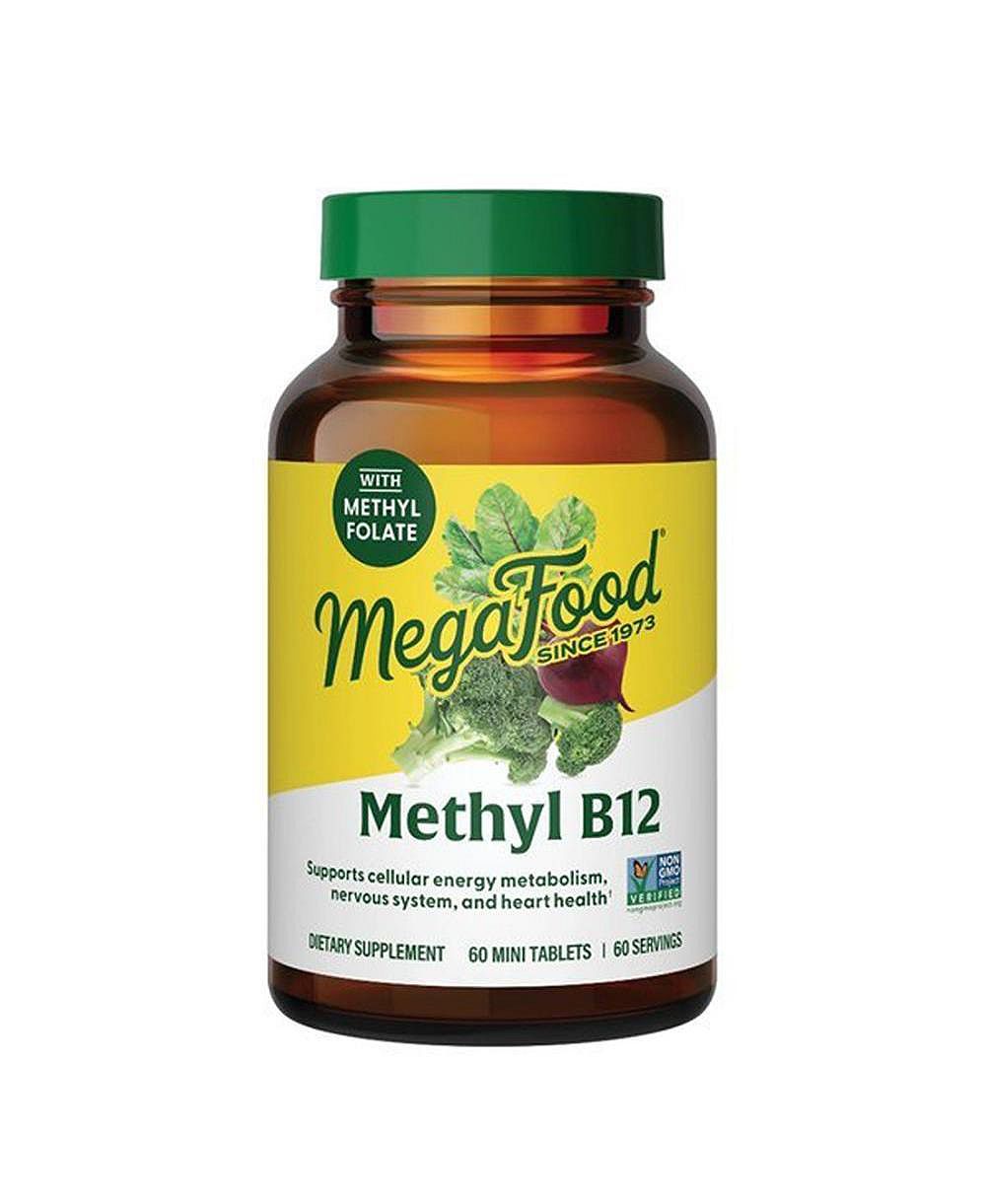 MegaFood Метилкобаламин B12, 60 таблеток
