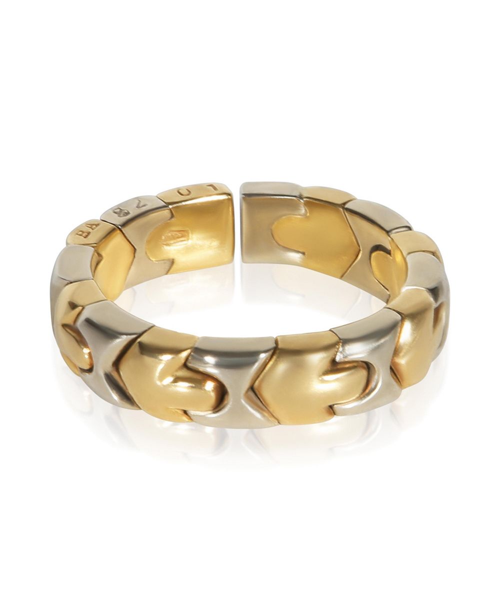 Pre-Owned Bvlgari Ring 18K White Gold/Yellow Gold