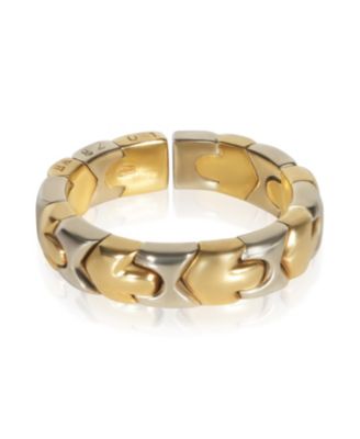 Pre-Owned Bvlgari Ring 18K White Gold/Yellow Gold