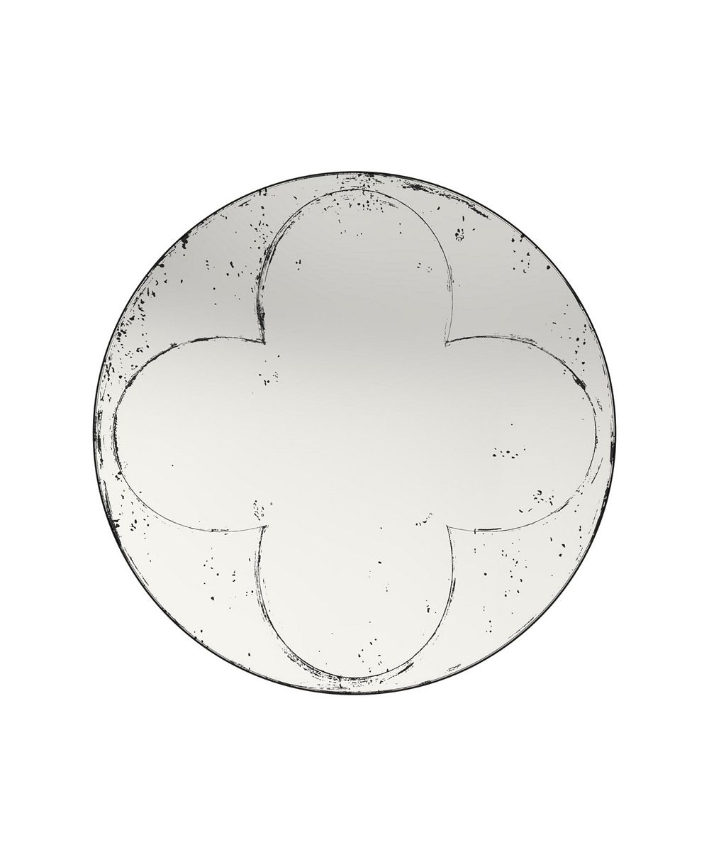 PHYING круглое настенное зеркало, современный минималистичное декоративное туалетное зеркало, универсальный акцент для дома, стильное настенное украшение для гостиной