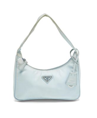 Б/у маленькая сумка через плечо Prada Re-Edition 2000 из переработанного нейлона