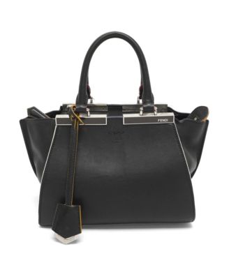Pre-Owned Fendi Женская маленькая кожаная сумка-тоут 3Jours