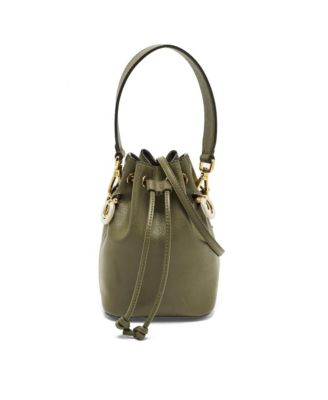 Женская мини-сумка Fendi Mon Tresor из кожи (б/у)