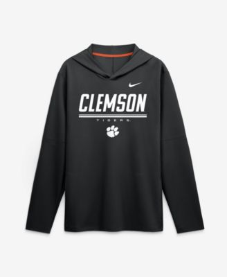 Nike Men's Clemson Tigers Sideline Lightweight Long-Sleeve Dri-FIT Hoodie
