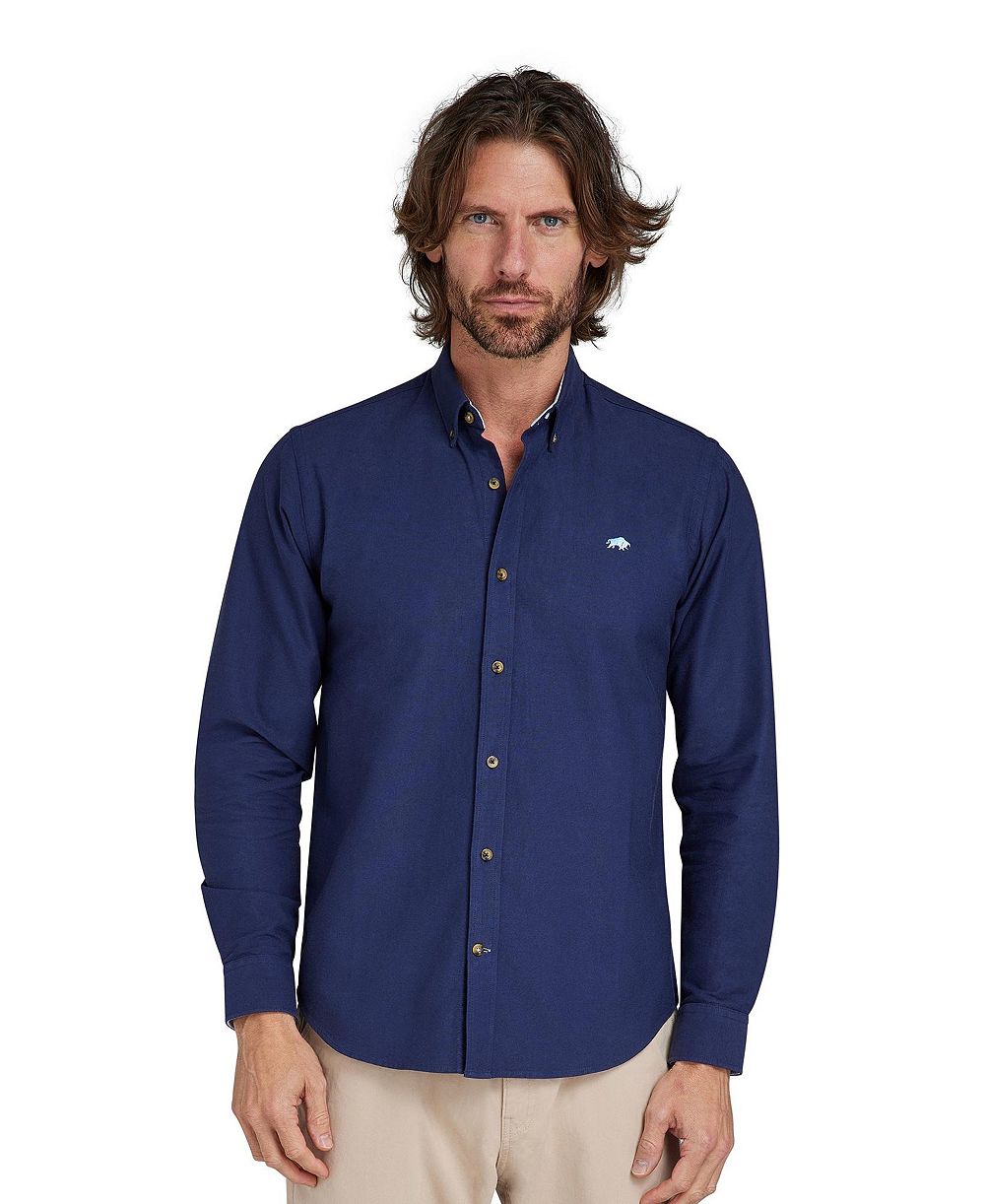 Raging Bull Men's Classic 2 Pack Long Sleeve Oxford Casual shirts