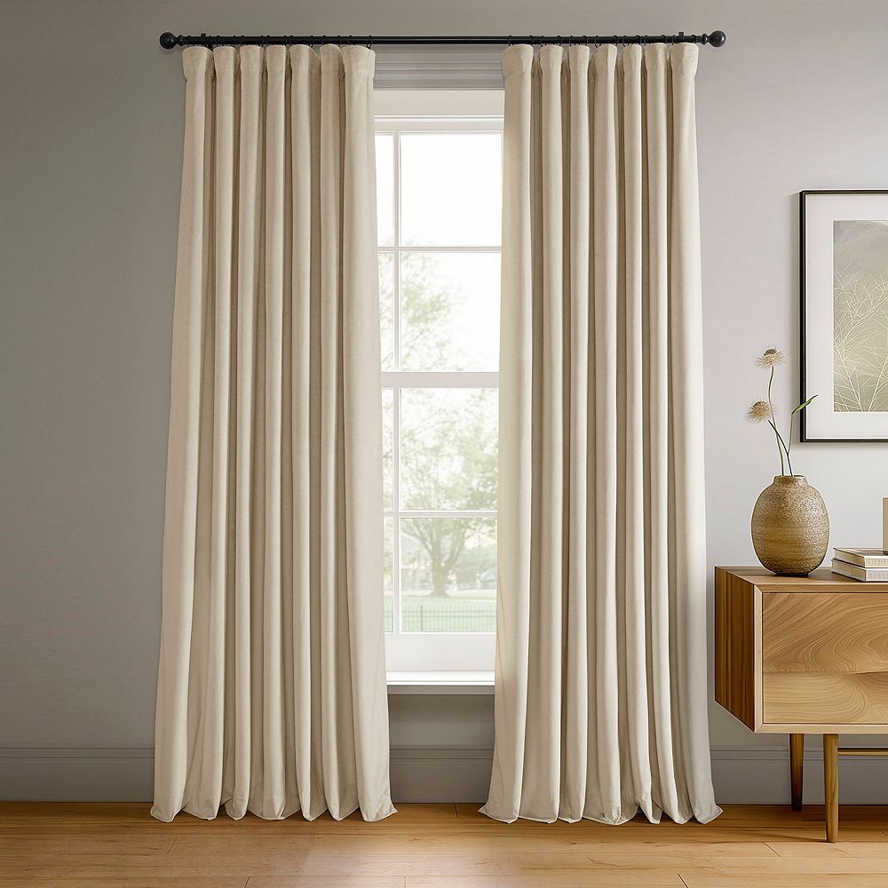 Блэкаут шторы Half Price Drapes из бархата