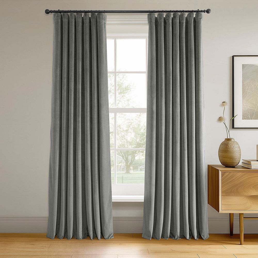Half Price Drapes Signature Velvet Curtain