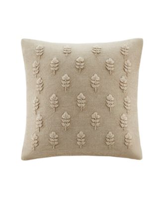 Harbor House Ave Botanical Cotton Decorative Pillow Cover, 20" x 20"
